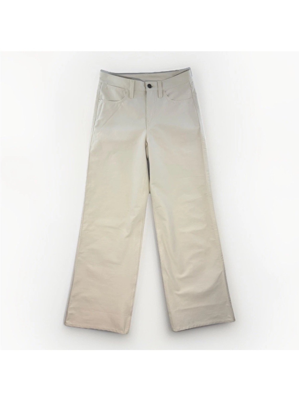 Lululemon Women’s Wide Leg Pant High Rise Ivory Size 25